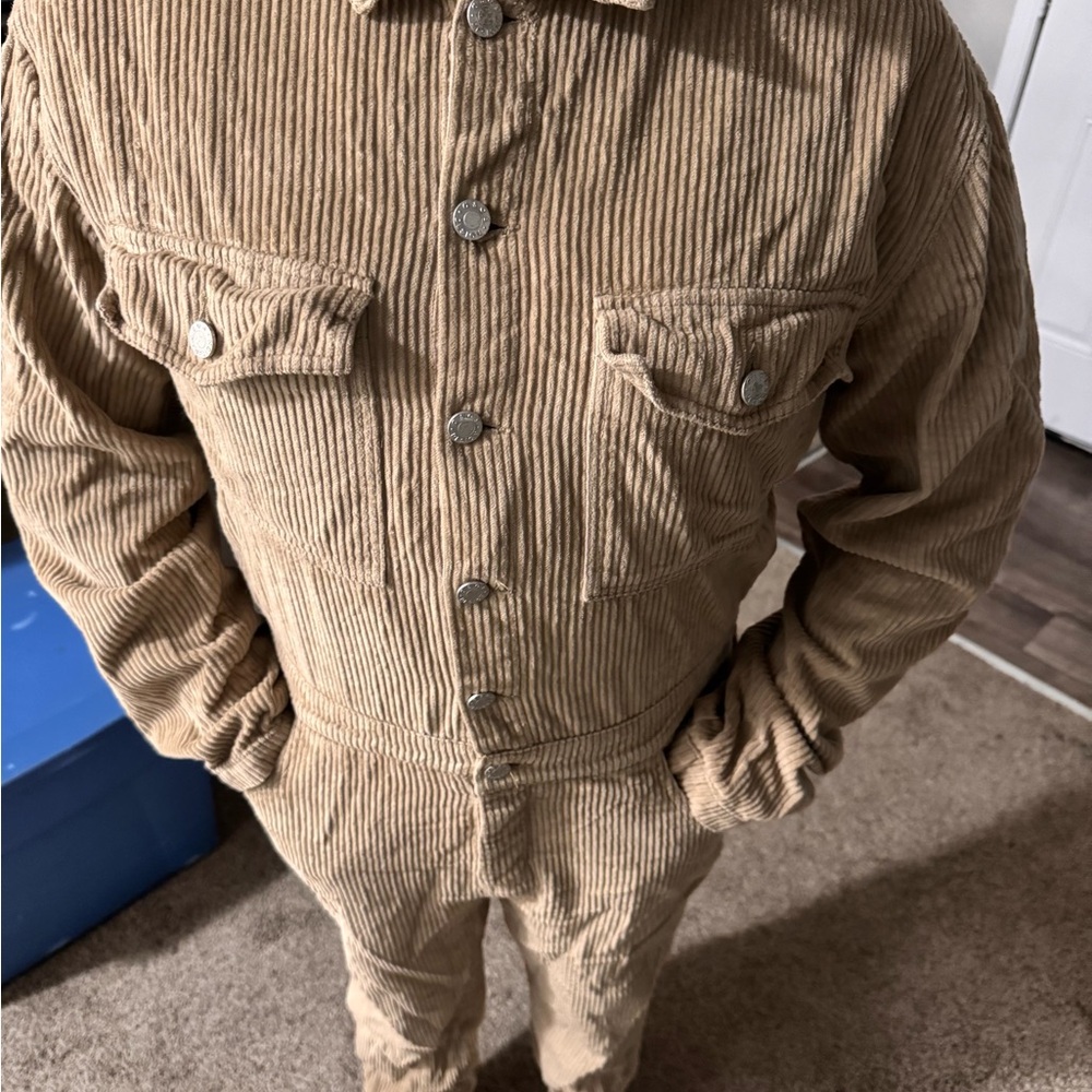 Men's Tan Corduroy Pants